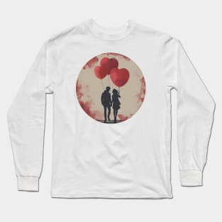 Discover True Romance: Art, Creativity and Connections for Valentine's Day and Lovers' Day Long Sleeve T-Shirt